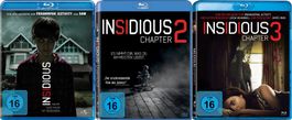 Insidious 1-3/Trilogie (2010-15) James Wan/Patrick Wilson/BD