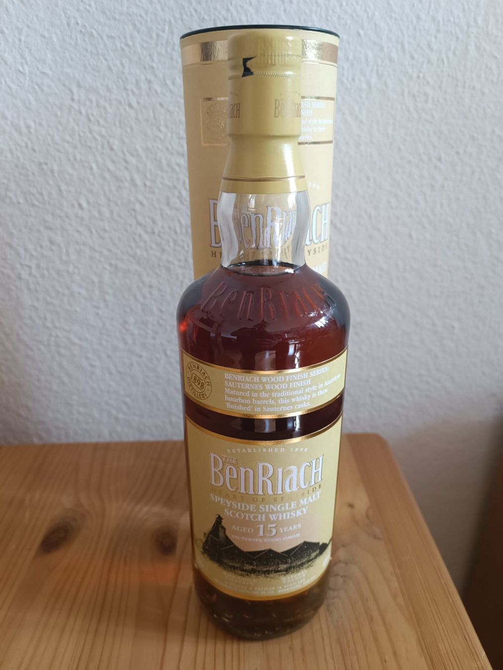 Benriach Bevande alcoliche: Benriach 15y Sauternes – Usato da Zürich venduto da schafi1980 1