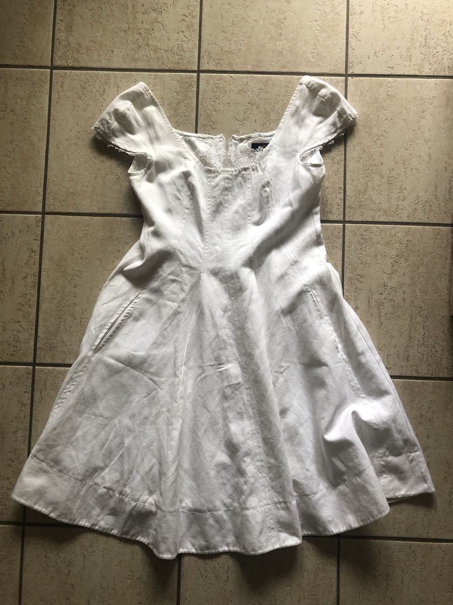 Versace Vestiti: Versace - Kleid Leinen – Nuovo (secondo la descrizione) da Chêne-Bourg venduto da sienna8245