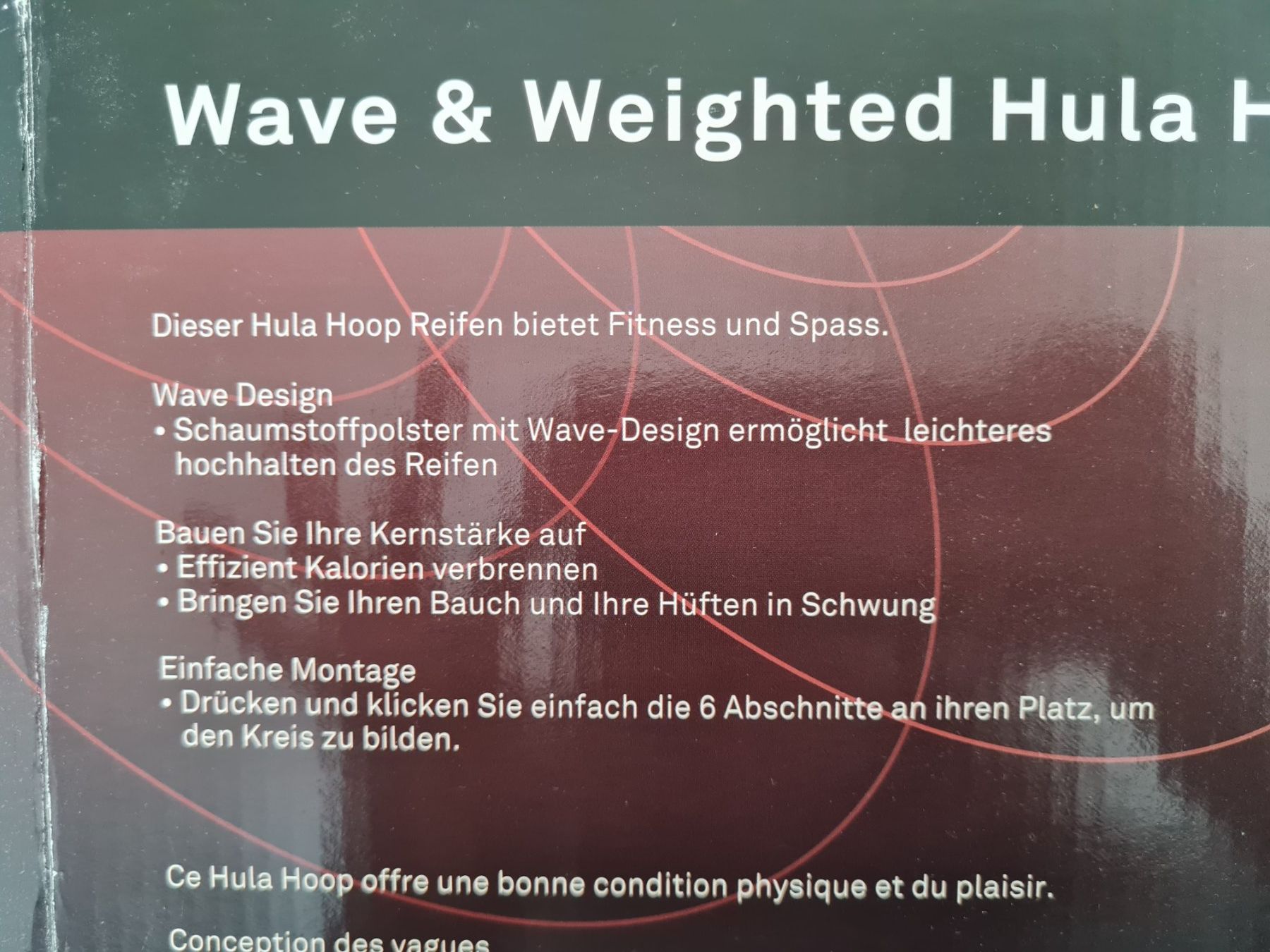 Powerzone Hometrainer: wave and weighted hula hoop – Gebraucht aus Zürich von sut_p8tl 3