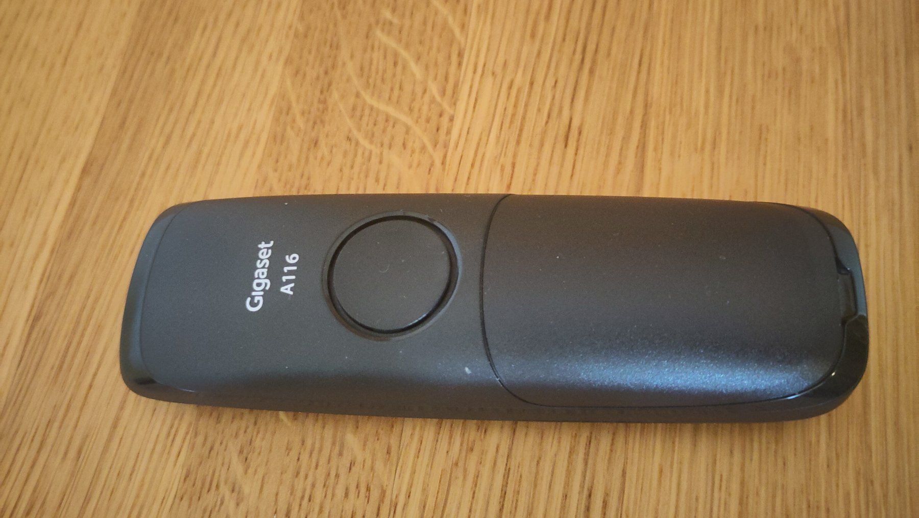Gigaset Telefoni: Gigaset A116 DECT Schnurloses Telefon Schwarz – Usato da Urdorf venduto da skl1 4