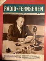 Radio und Fernsehezeitung 1958 komplett guter Zustand