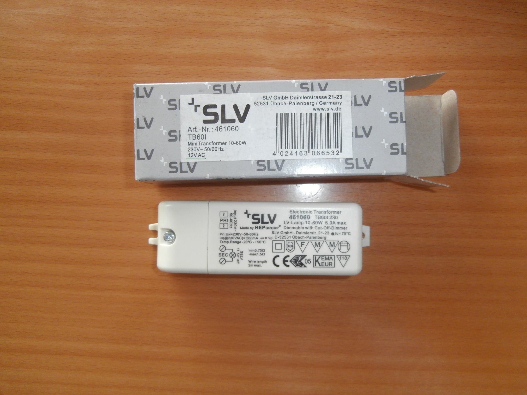 Alimentazione elettrica: SLV Minitransformer 10-60W, 12V - dimmbar – Nuovo (secondo la descrizione) da Pfäffikon ZH venduto da variohappy 1