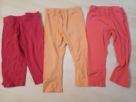 3er Set Kurze Leggings, Grösse 110/116