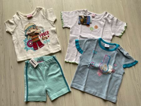 4-teil. Mädchen Sommerset Gr.80/86 NEU