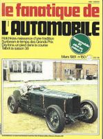 Le Fanatique de l'automobile No 150, mars 1981