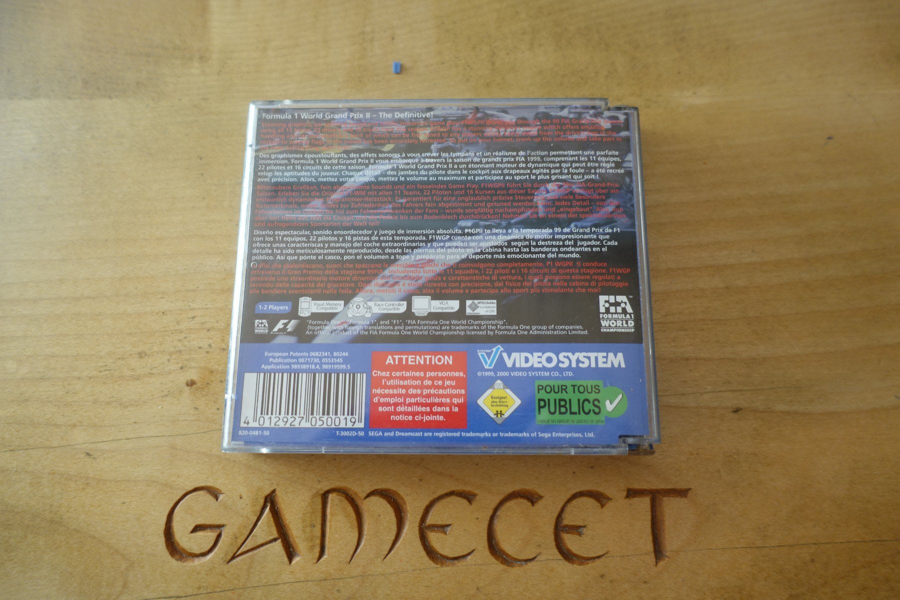 Sega Giochi: F1 World Grand Prix II – Usato da Steinach venduto da Gamecet 3