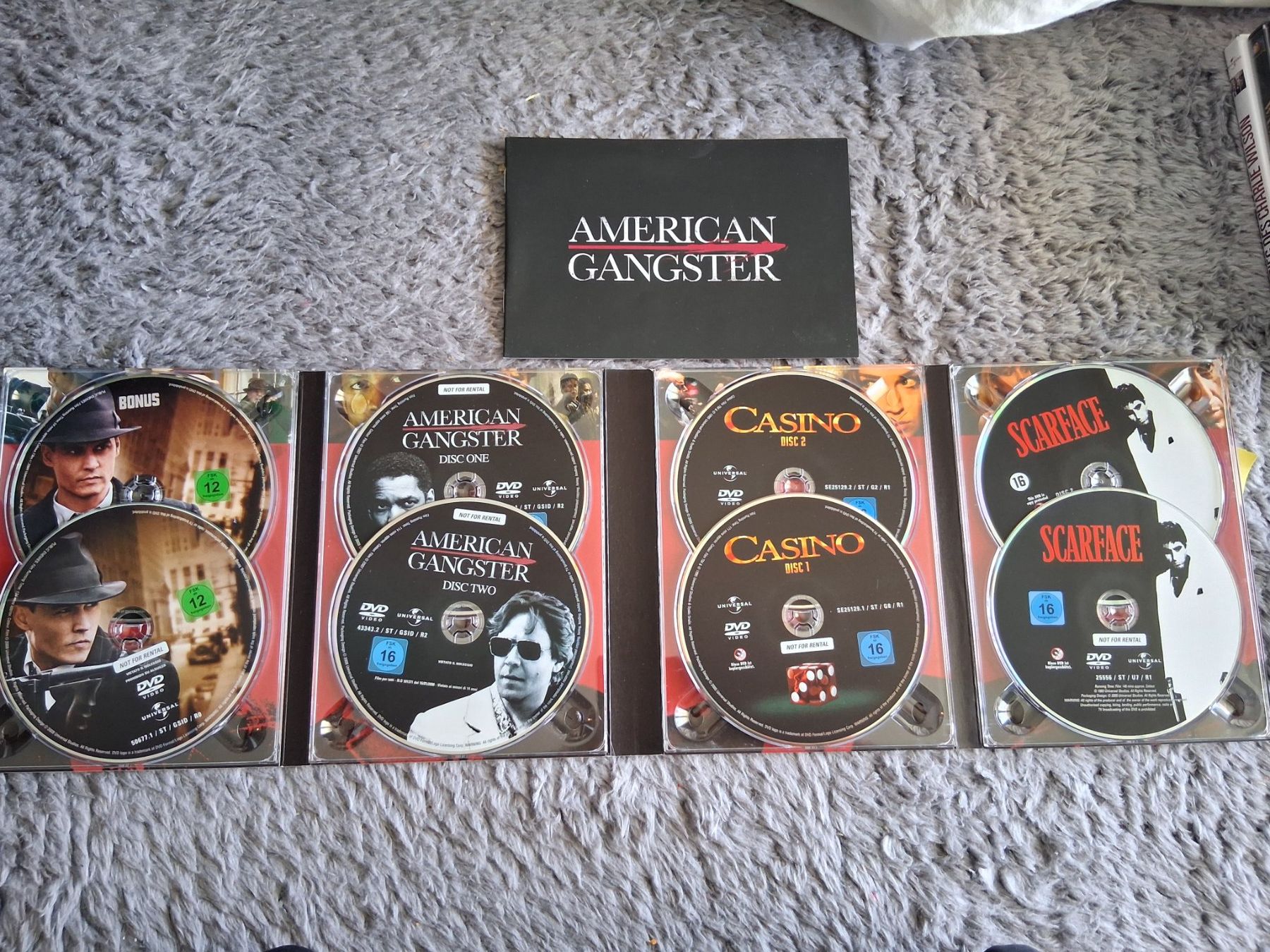 Tutti i DVDs: THE ULTIMATE GANGSTER SELECTION    DVD BOX – Usato da Wetzikon ZH venduto da Ramones01 2