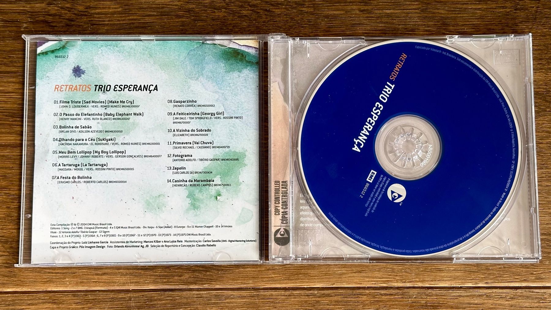 CD: Trio Esperança- Retratos - CD – Usato da Pontresina venduto da il-bain 2