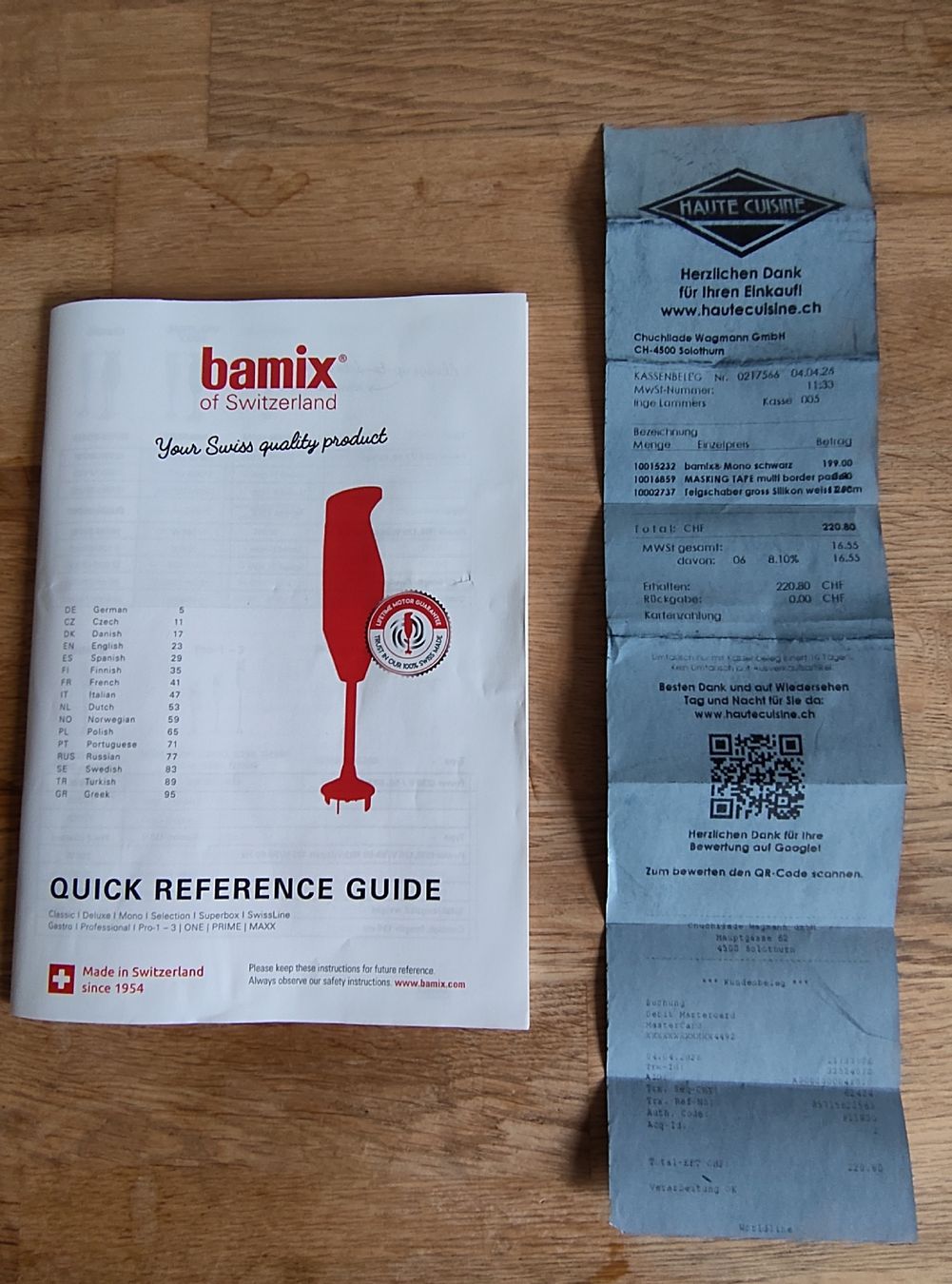 Bamix Appareils de cuisine: Stabmixer Bamix – D'occasion à Grenchen par Jaennuu 1