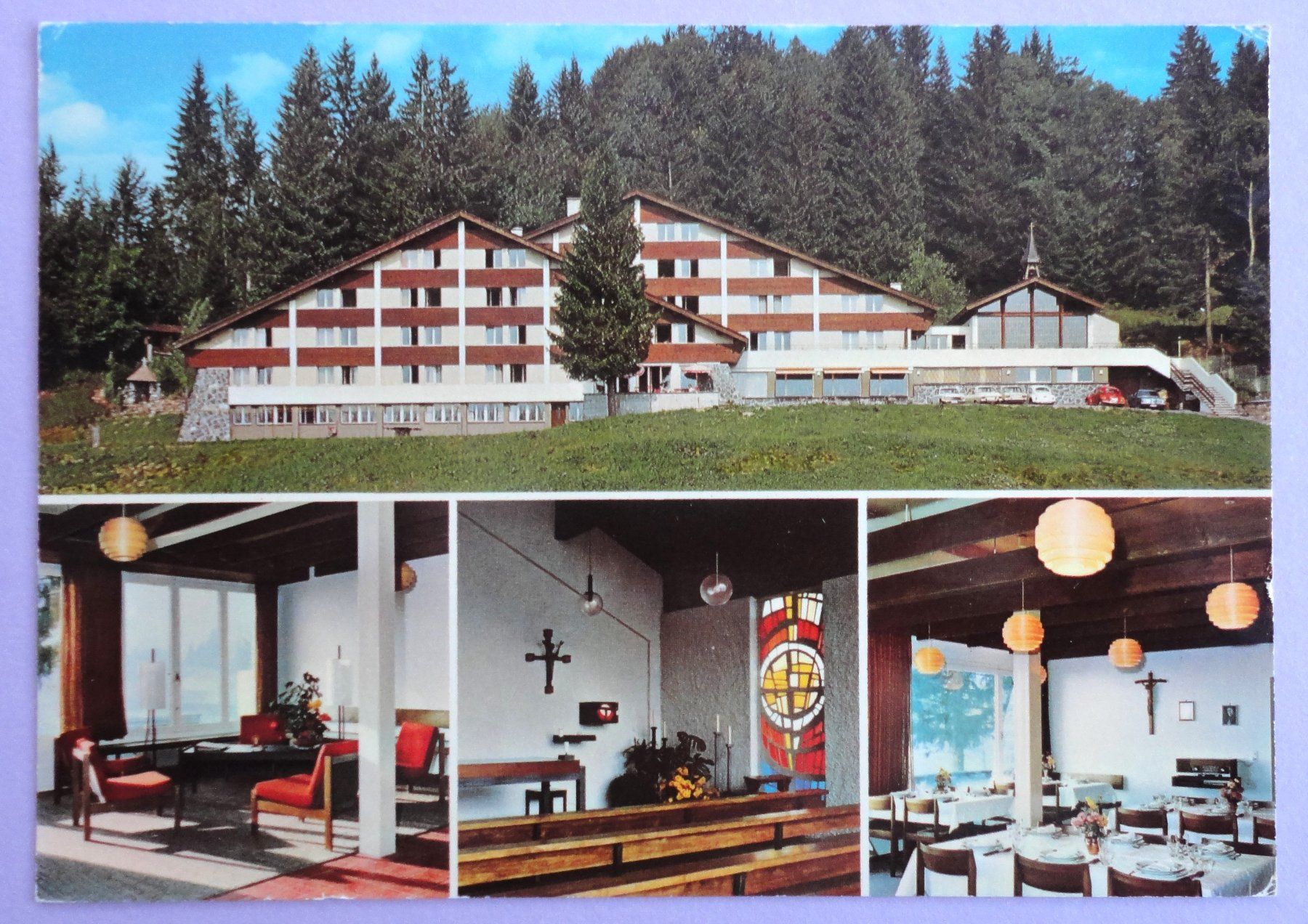 Cartoline postali: Erholungsheim St. Karl, Illgau – Usato da Fétigny venduto da Billy2miny