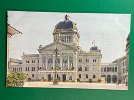 Bern, Bundeshaus - Offizielle Postkarte Verkehrsverein
