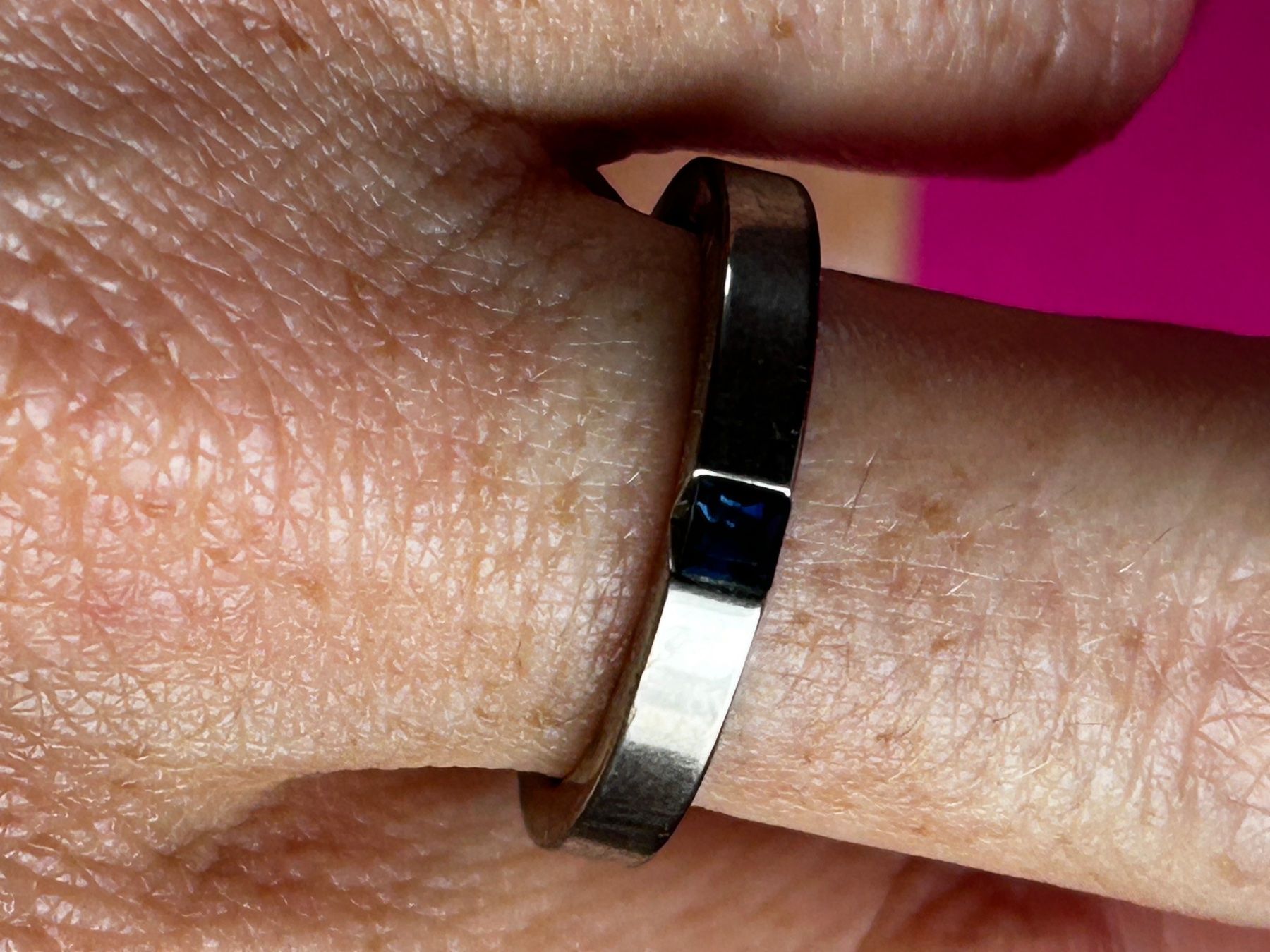 Anelli: Edelstahlring BLUE (59) – Usato da Dittingen venduto da Bellevista 2