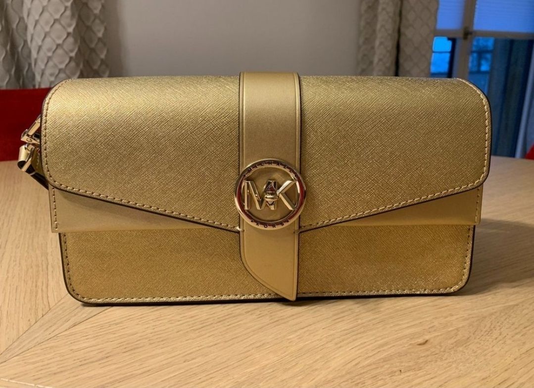 Michael Kors Borse: Neu Michael Kors Damen Tasche Gold – Nuovo e nell'imballaggio originale da Schlieren venduto da ela_x7qh