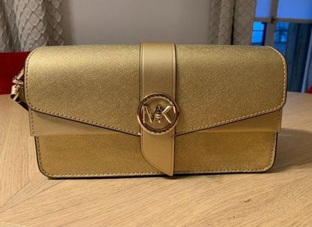 Neu Michael Kors Damen Tasche Gold