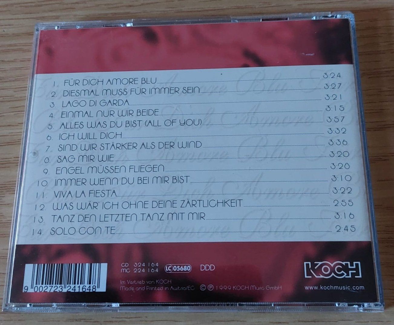 CD: CD - Bianca & Ray - Für Dich Amore Blu – Usato da Urtenen-Schönbühl venduto da Kahru 1