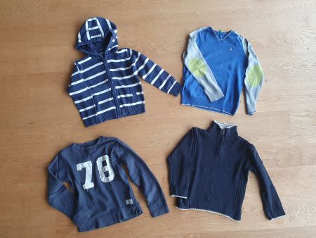 4x Pullover Gr. 128