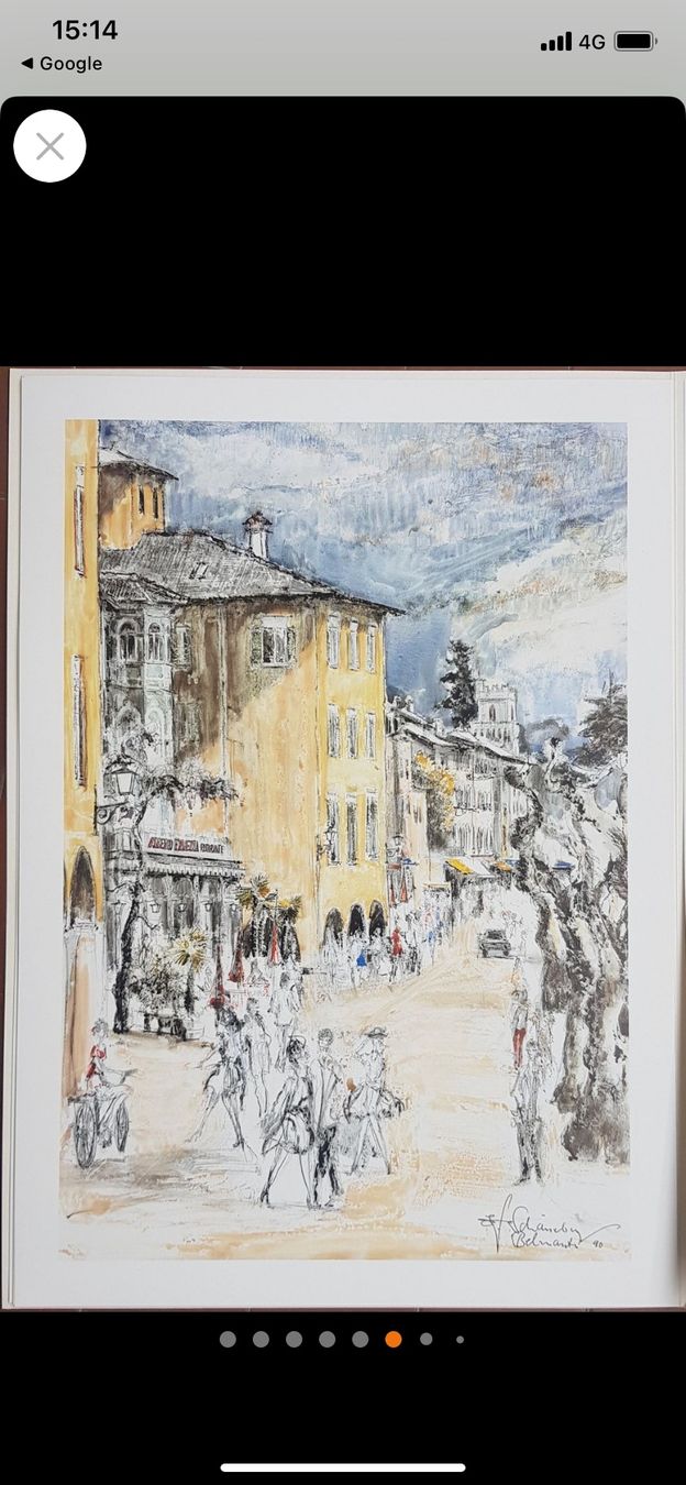 Grafica & Litografie: Kunstdrucke - Ascona 8 Stück – Nuovo e nell'imballaggio originale da Breil/Brigels venduto da Bergziege7165