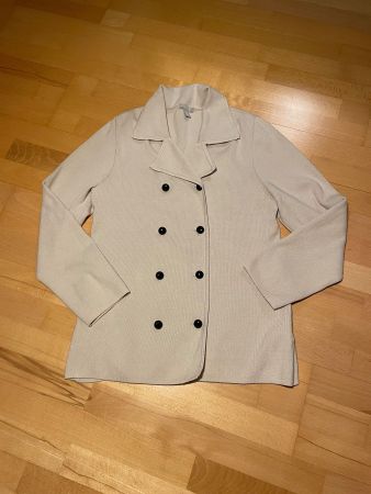 H&M Strickjacke, Beige, Gr. M, Übergangsjacke