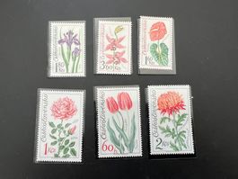 Tschechoslowakei Orchideen/Blumen  1973  ** (5126)