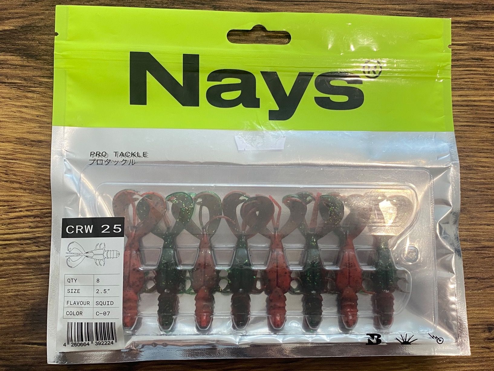 Esche: Nays CRW 2,5" – Nuovo e nell'imballaggio originale da Widnau venduto da Fishingtackle_Oggy