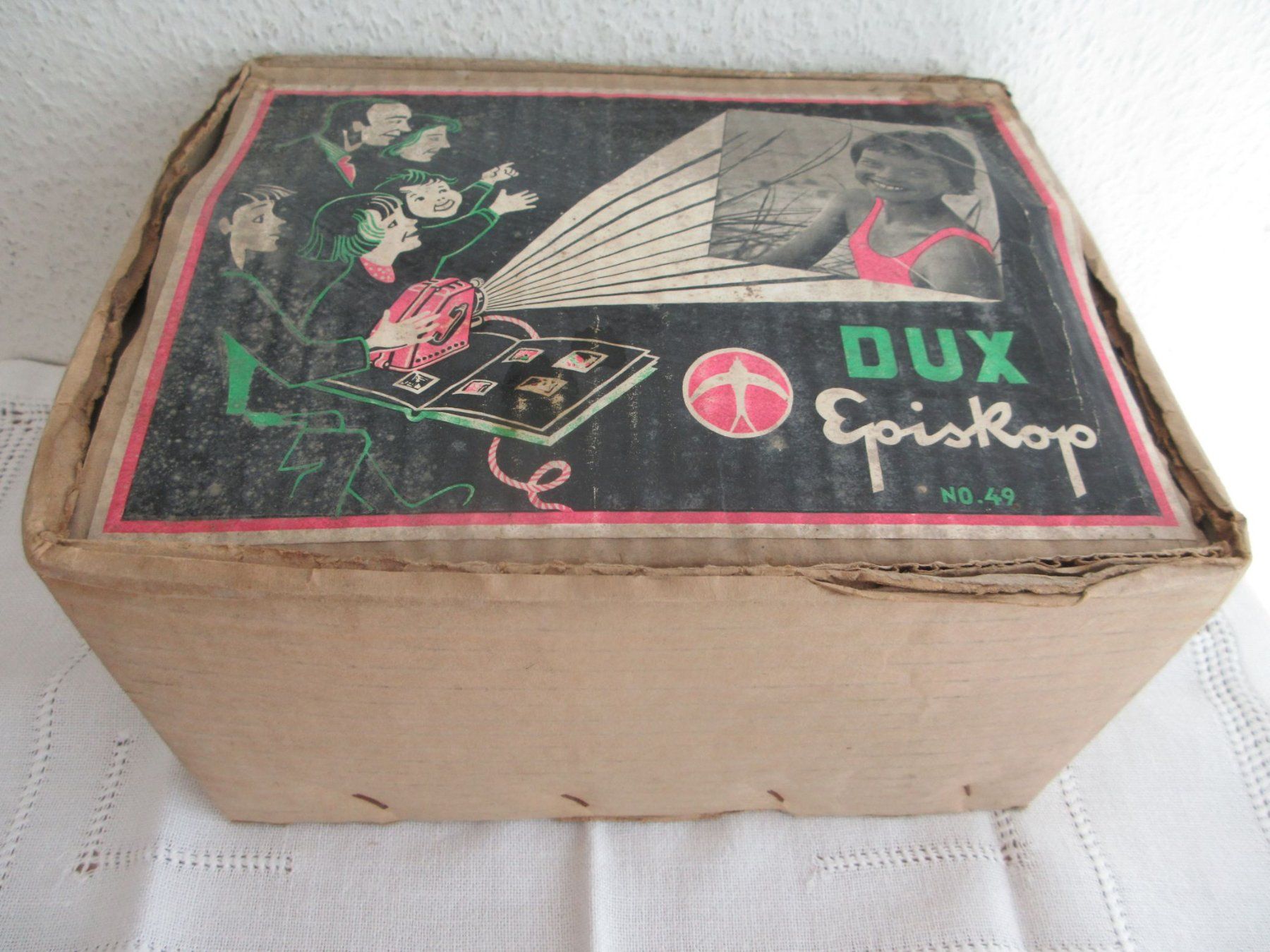 Proiettori: DUX Episkop, Bakelit, ca. 1950 – Usato da Binningen venduto da tempipassati 7