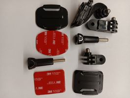 GoPro Action Cam Mounting Kit with generic 3M-like Pads