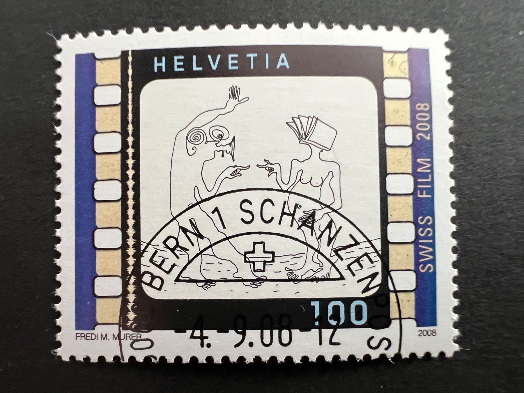 Tutti i francobolli: CH-Marke 2008 Halbmond gestempelt – Nuovo (secondo la descrizione) da Hünenberg See venduto da wer_5286