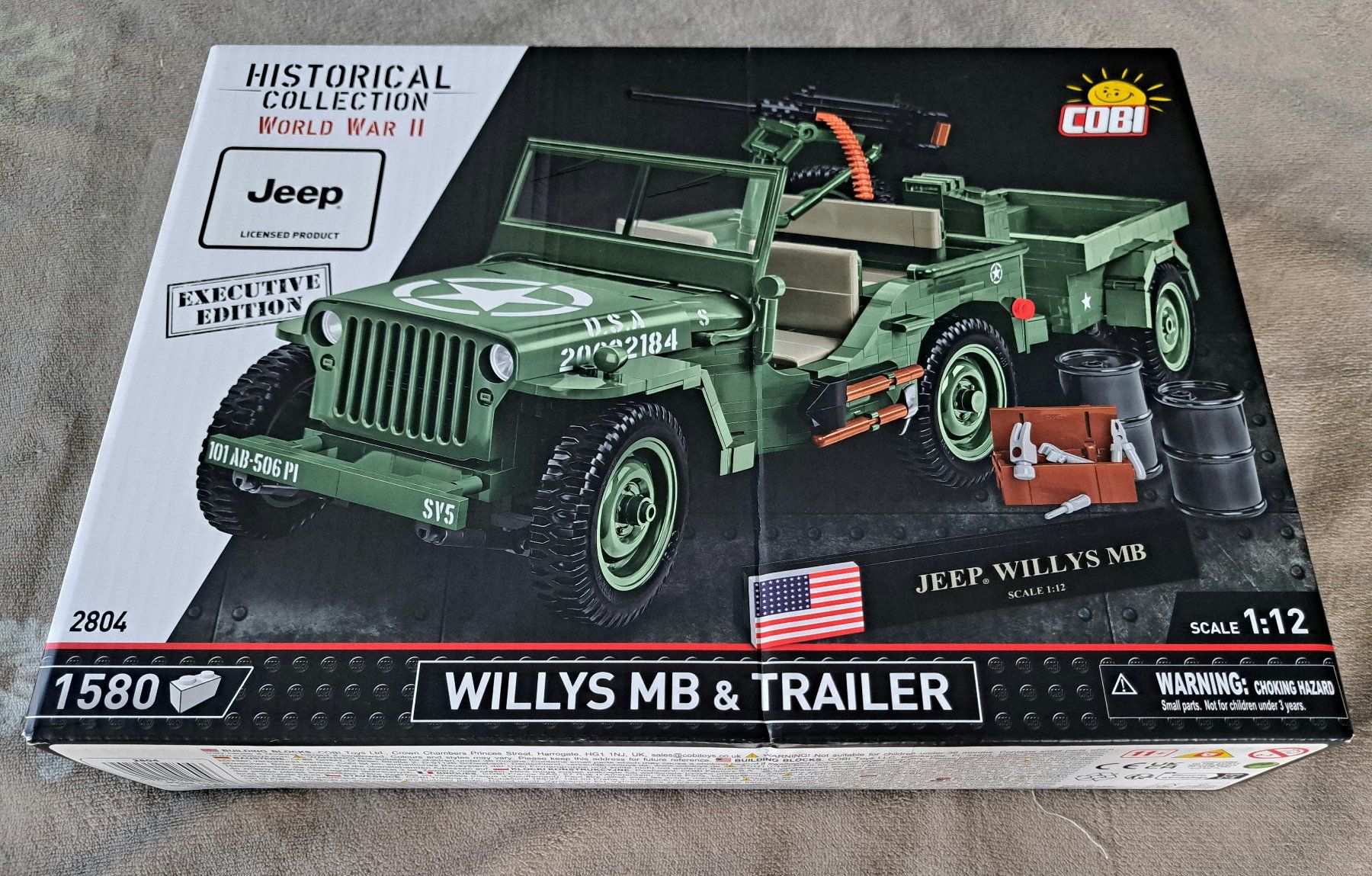 Cobi Kit di costruzioni: COBI 2804 Willys MB & Trailer – Nuovo e nell'imballaggio originale da Igis venduto da magneto_hg