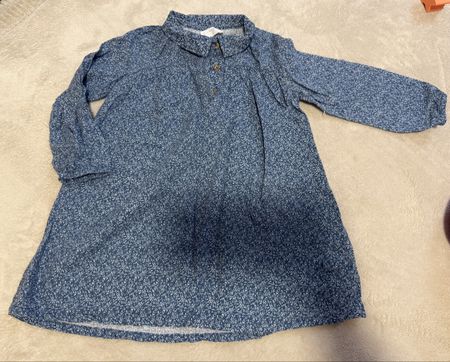 Mädchen Kleid- Mango, GR. 98, Langarm, Top Zustand!