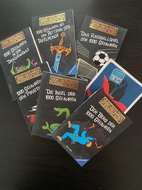 Libri: 7 Bücher - Tausend Gefahren – Usato da Dietfurt venduto da Braendles
