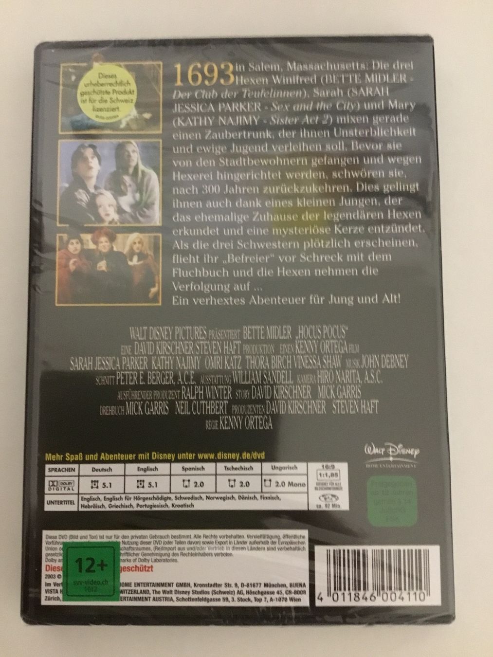 Tutti i DVDs: Hocus Pocus Dvd Neu OVP – Nuovo e nell'imballaggio originale da Blauen venduto da sternchen66 1