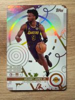 NBA Bronny James Jr. WHITE Topps Match Attax 2025