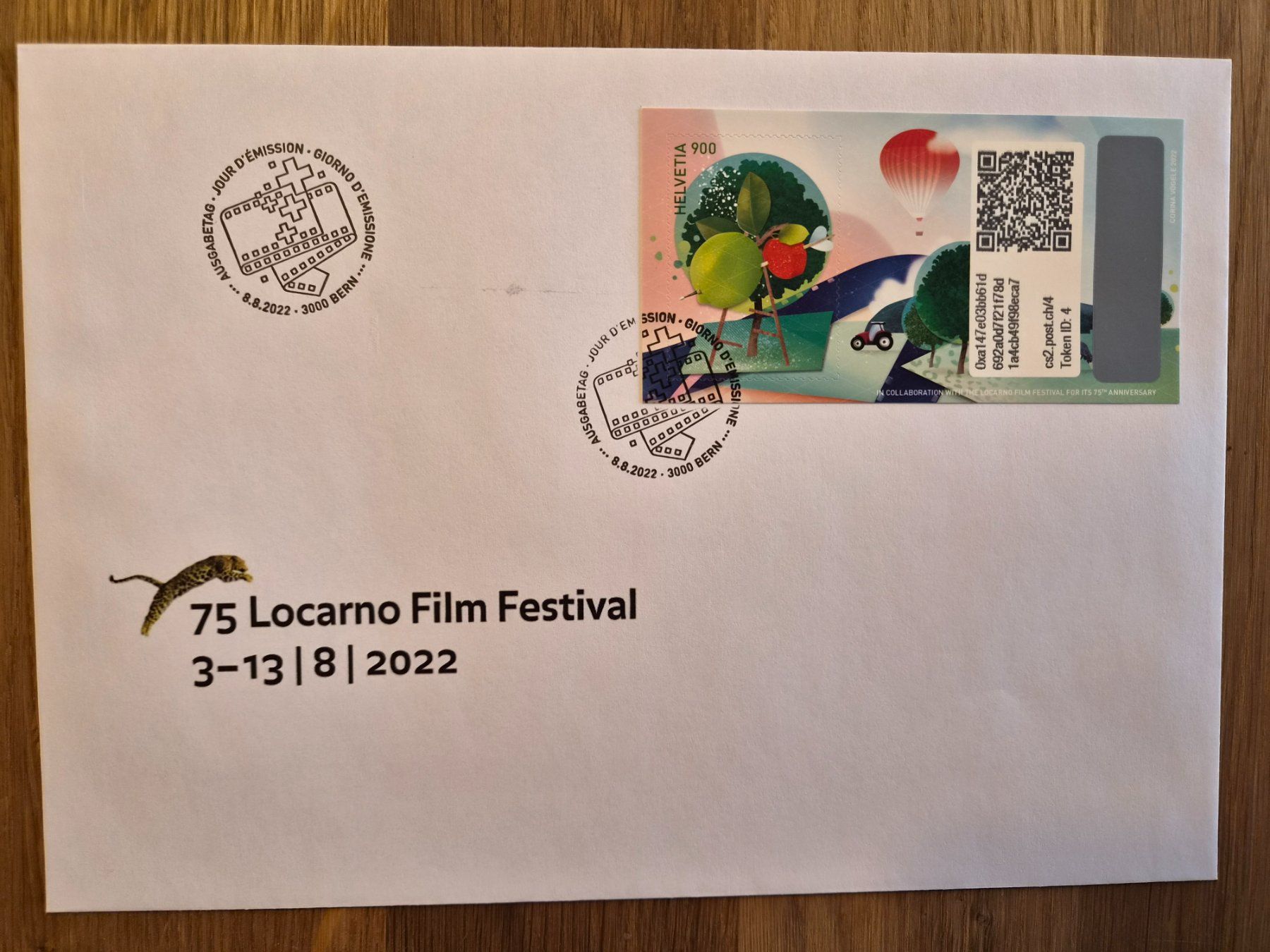Tutti i francobolli: Swiss Crypto Stamp 2.0 als FDC ganzer Satz, Blocks – Nuovo (secondo la descrizione) da Wetzikon ZH venduto da BeniB01 3