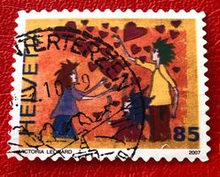 Nr.1244 Lasst Liebe Sprechen GESTEMPELT   