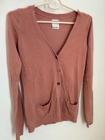 Cardigan rosa (S)