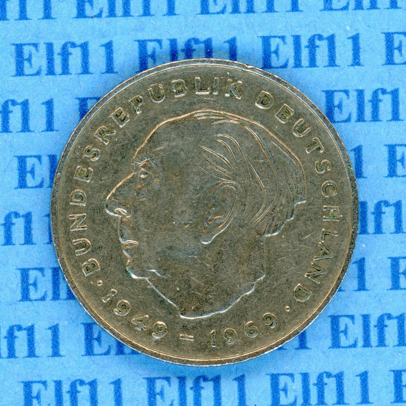 Tutti le monete: DEM___2.00 1974D Heuss -vz 2 Deutsche Mark – Usato da Widnau venduto da Elf11 1