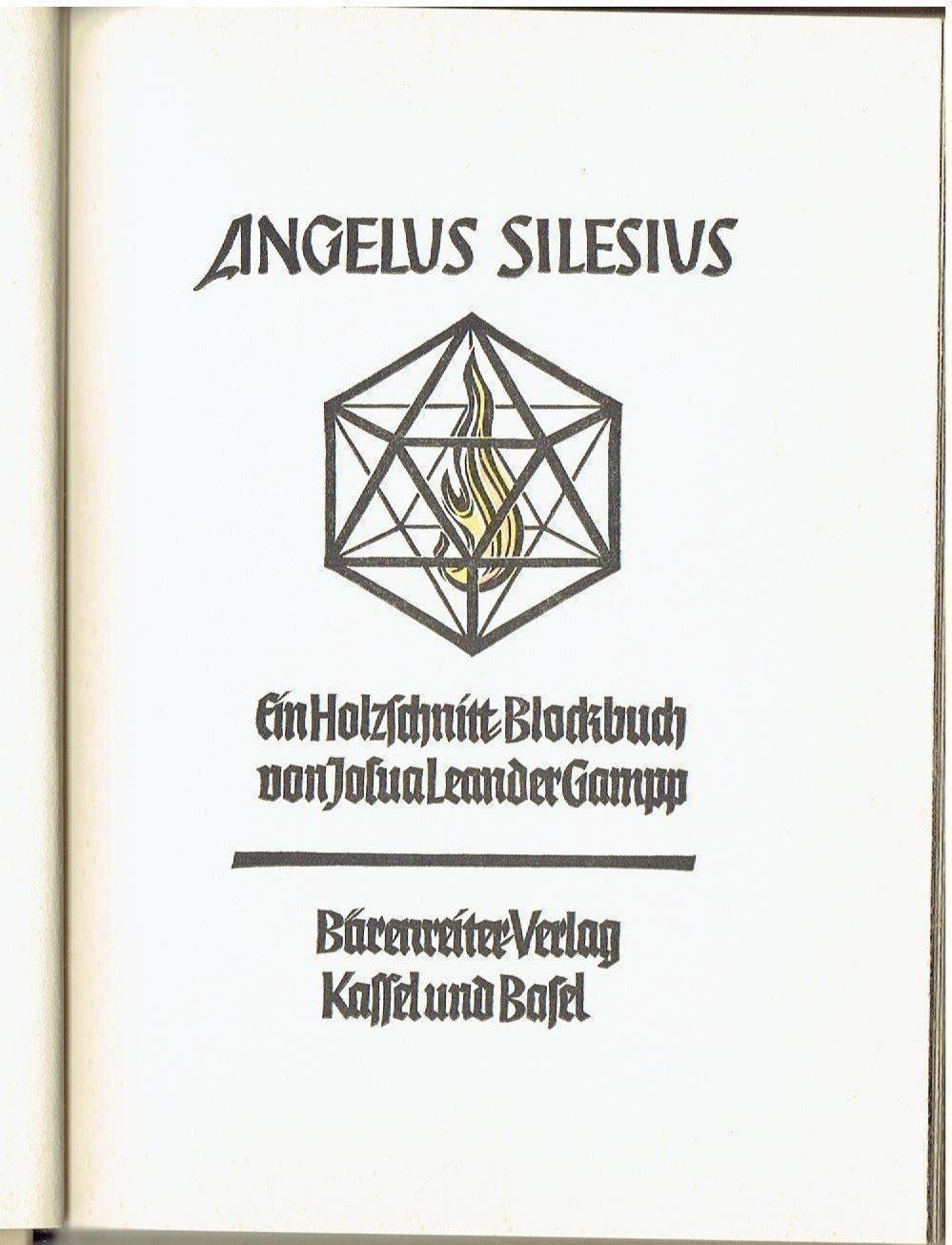 Bücher: ANGELUS SILESIUS – Gebraucht aus Flims - Dorf von Stagediver 1