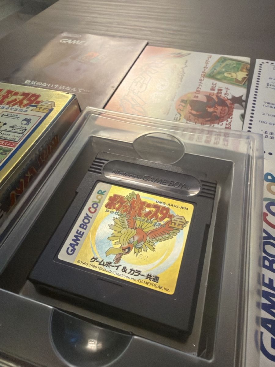 Pokémon Spiele: Pokemon Gold Game Boy Color Japan – Gebraucht aus Zug von fre_w72x 2