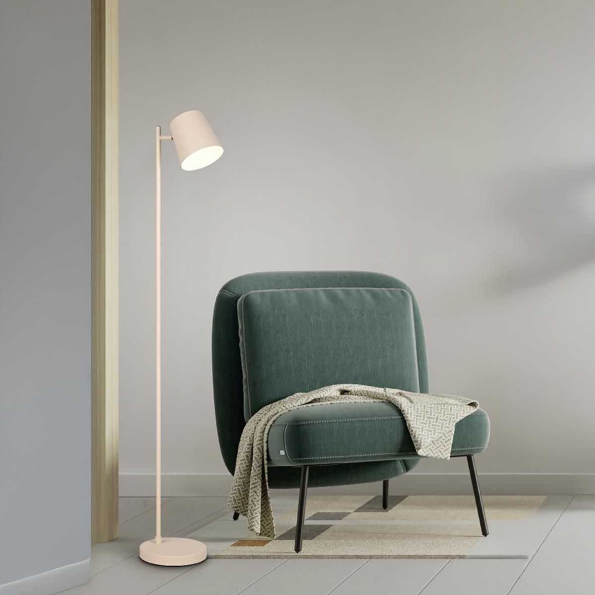 Lampade: LED Stehleuchte, Akku, 125 cm Höhe – Nuovo (secondo la descrizione) da Kreuzlingen venduto da Smart-Light 7