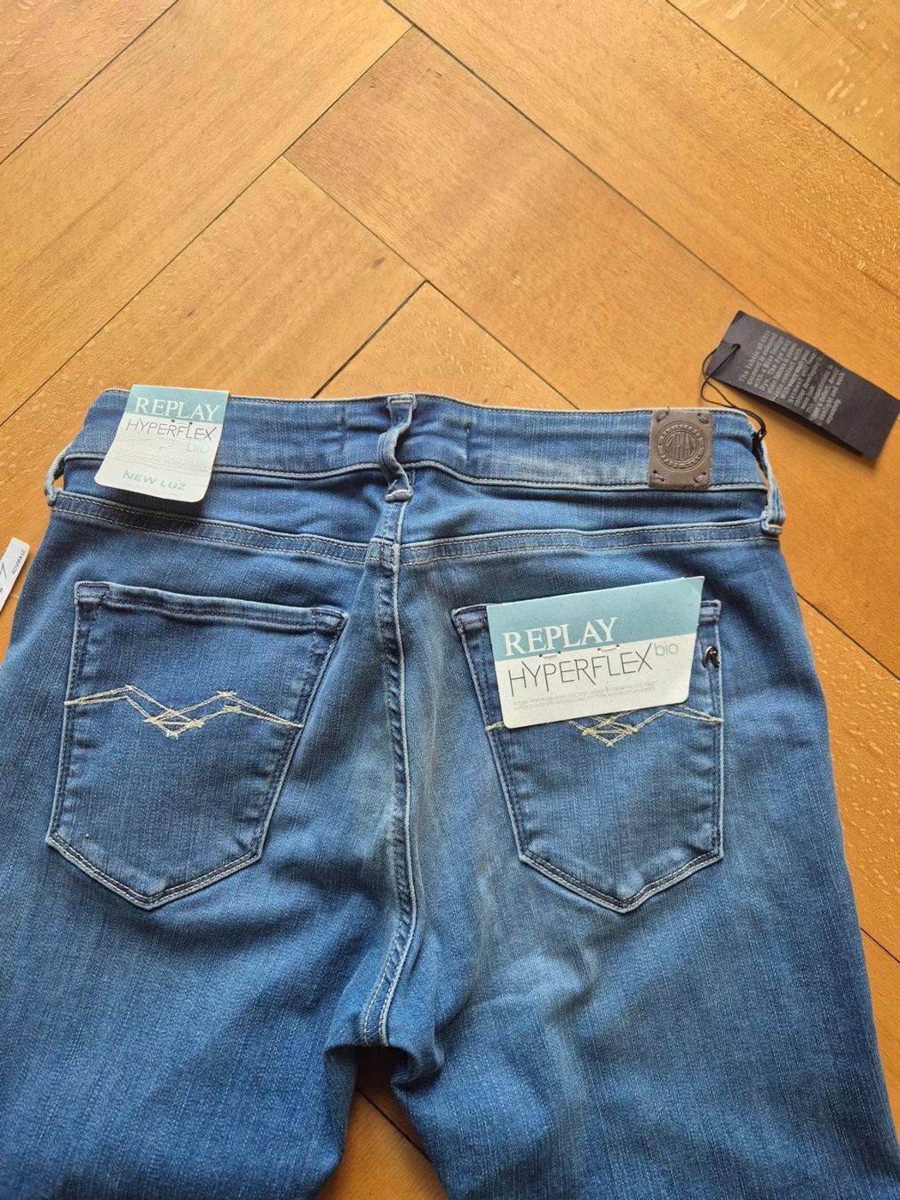 Replay Jeans: Jeans Replay, Grösse 29/32, Damen, Hyperflex – Nuovo e nell'imballaggio originale da Bern venduto da Rudolfs 4