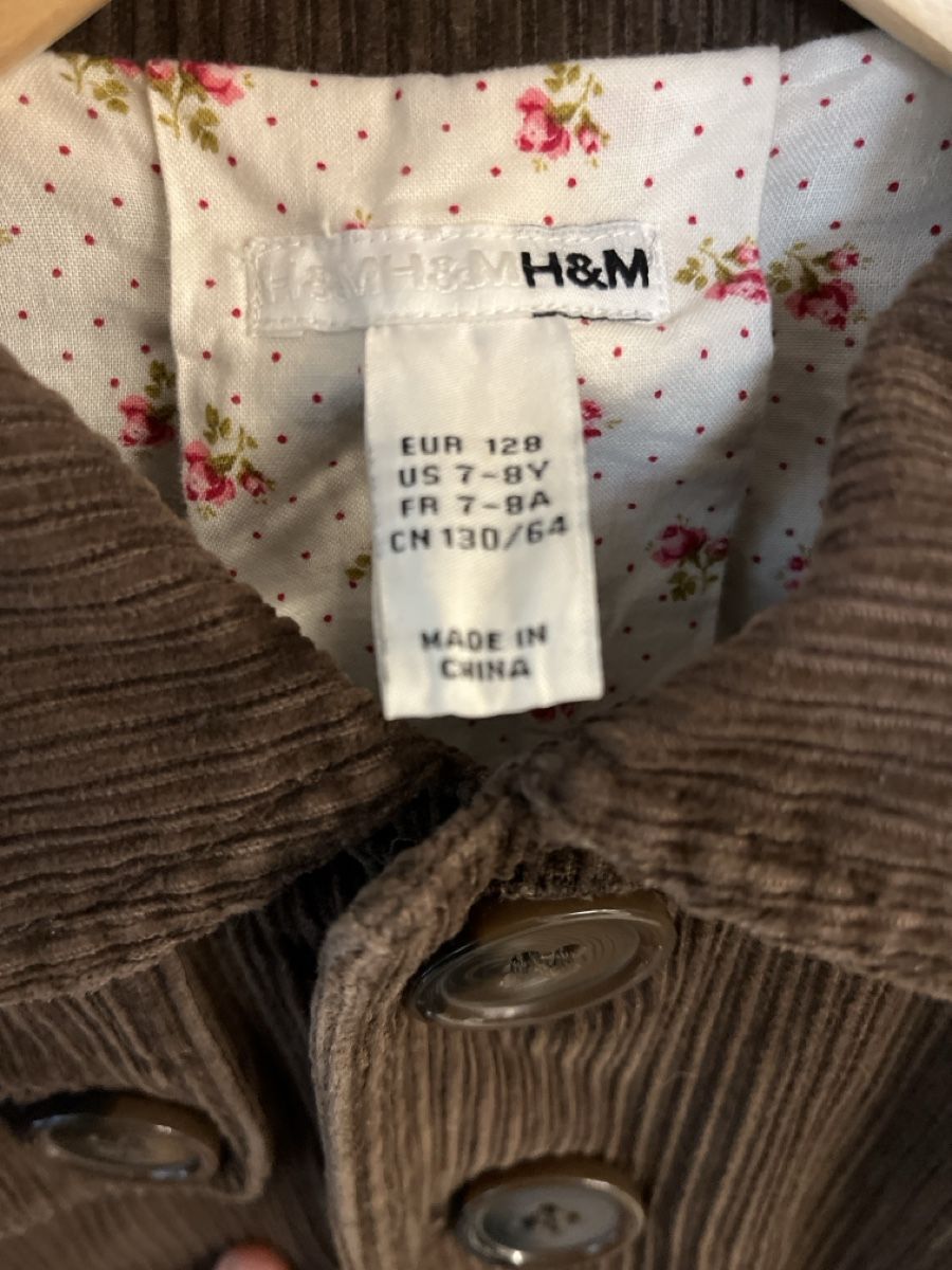 H&M Jacken & Mäntel: H&M Cord Jacke, Gr. 128, – Gebraucht aus Aarau von SCH_EV 2
