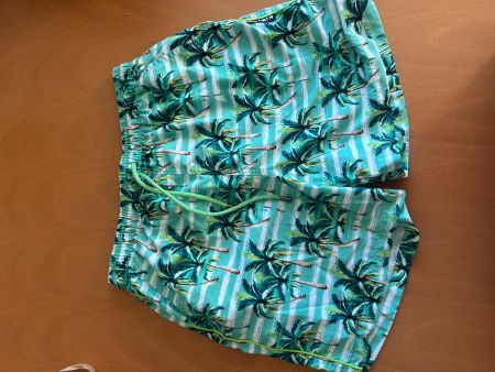 Short de bain palmier Saint-Tropez 16 ans occasion vert