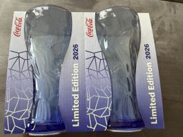 Blaue Coca Cola Gläser Limited Edition 2026 