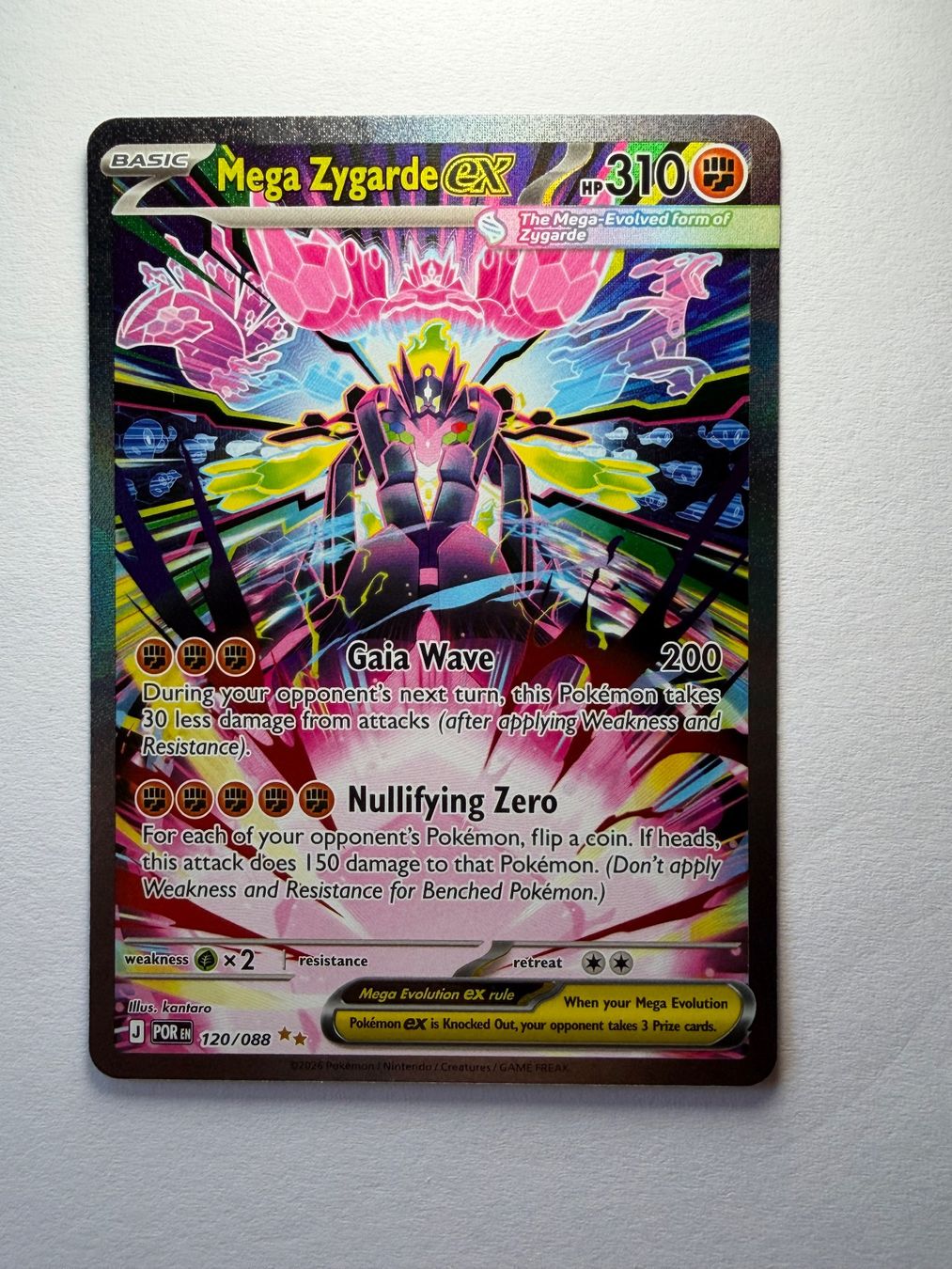 Pokémon Cartes à collectionner: Mega Zygarde ex 120/088 – D'occasion à Ilanz par caui