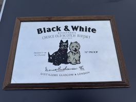 Black & White Whisky Spiegel