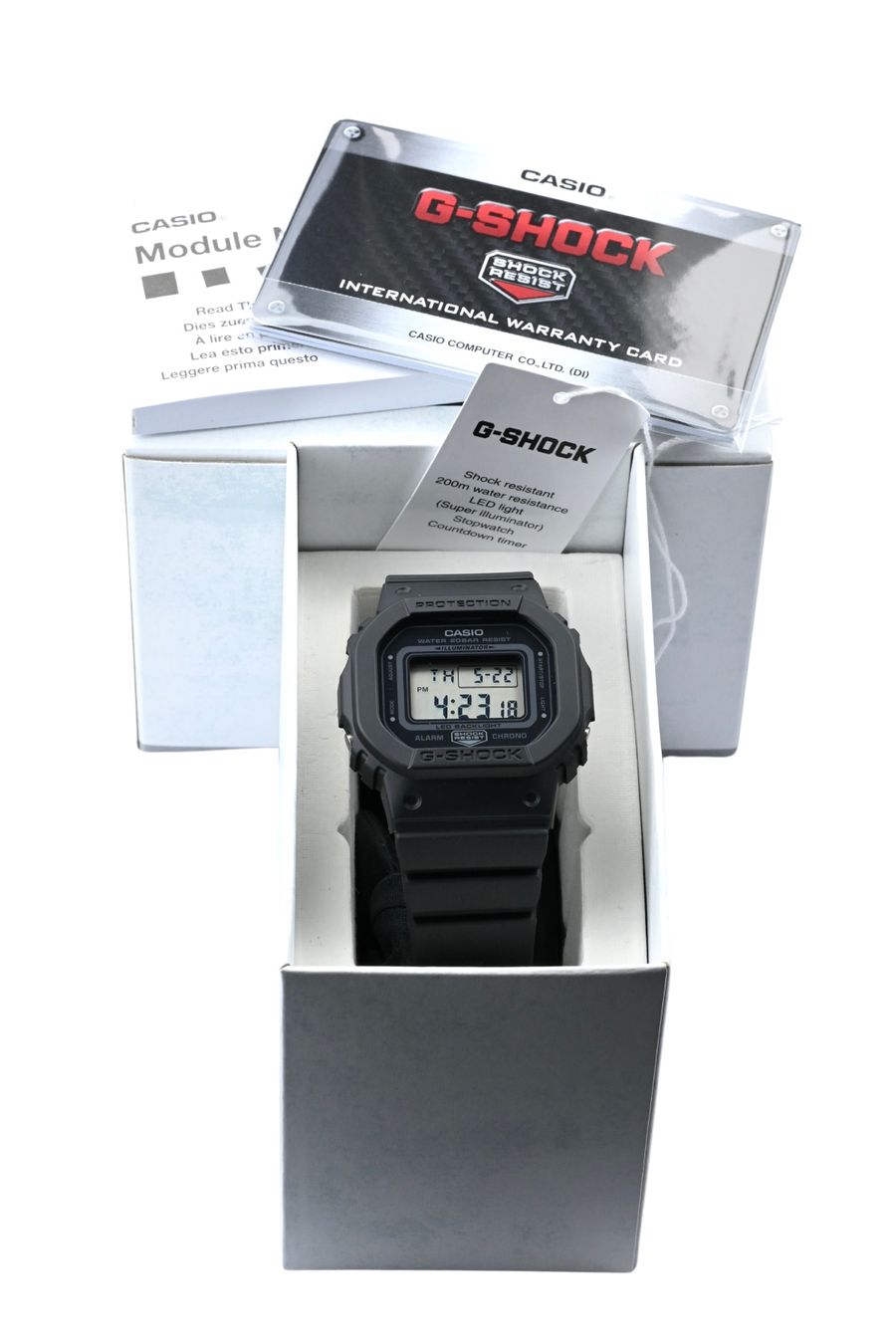 Casio Orologi: Casio G-Shock GMD-S5600BA-1 – Nuovo e nell'imballaggio originale da Zug venduto da Avent0ri_by_Montauk 8