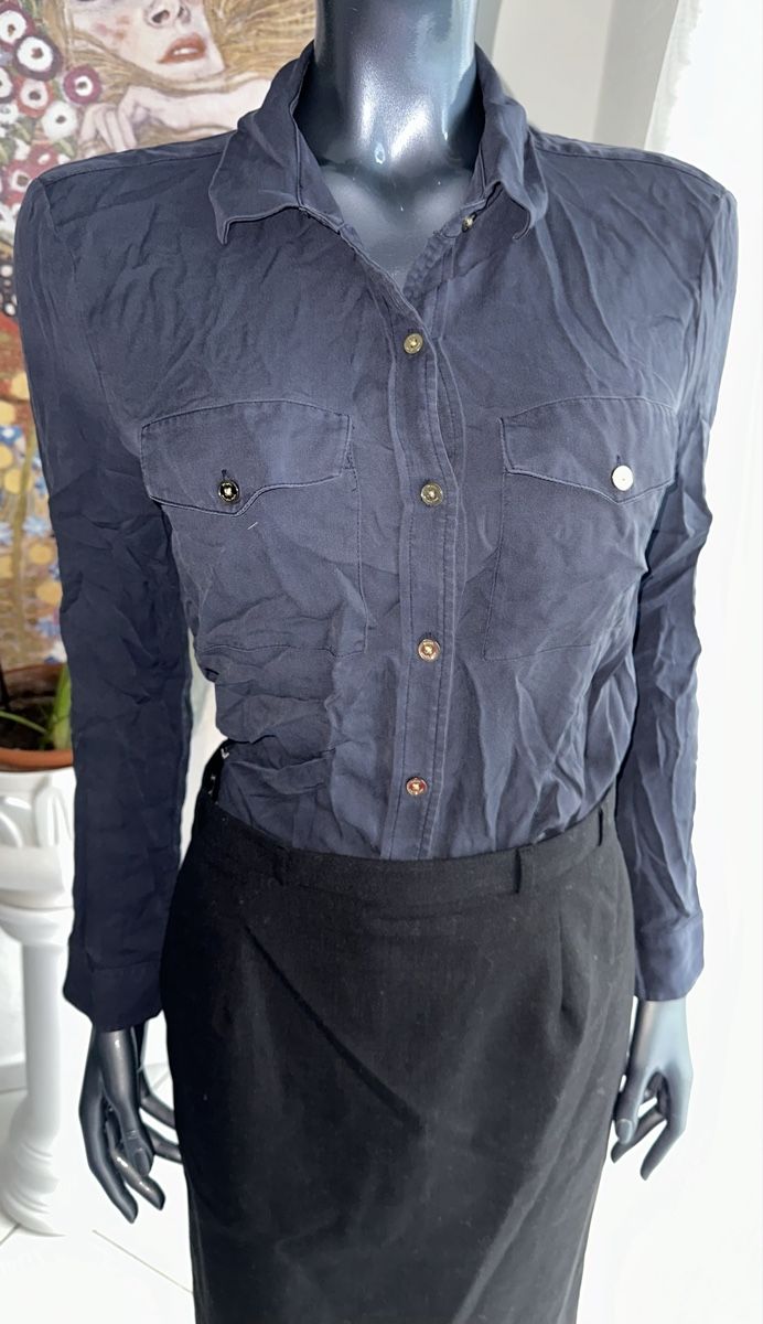 Michael Kors Camicette: MICHAEL KORS BLUSE GR. M SEIDE neuwertig  – Nuovo (secondo la descrizione) da Unteraegeri venduto da MH203 1