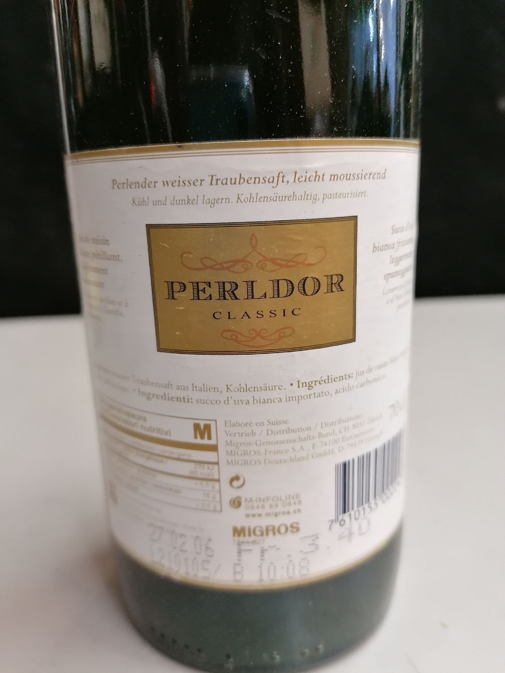 Bevande alcoliche: PERLDOR CLASSIC – Nuovo (secondo la descrizione) da Genève venduto da Leboucheoreilles 4
