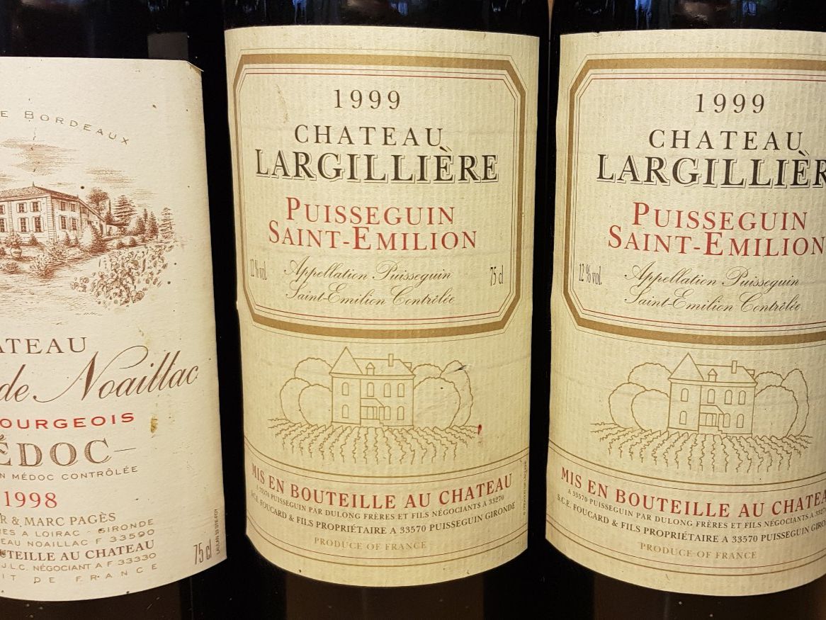 Wein: 6 Fl. Bordeaux 1998 / 1999. #1900 – Neu (gemäss Beschreibung) aus Schöftland von Topdeal4 3